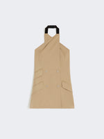 max mara wool and silk poplin sleeveless jacket for women