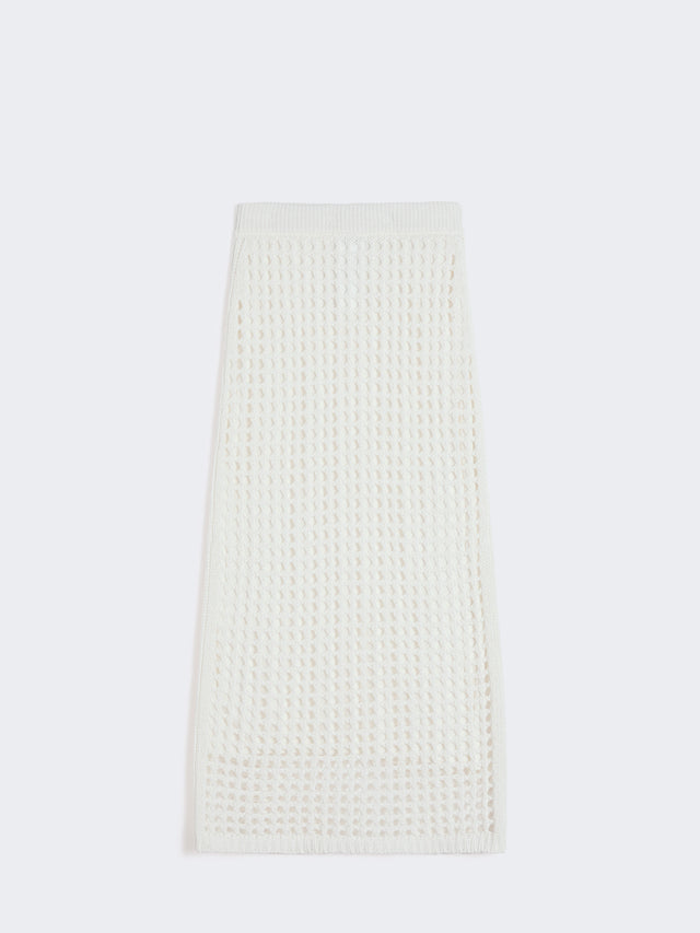 max mara mesh cotton skirt for women