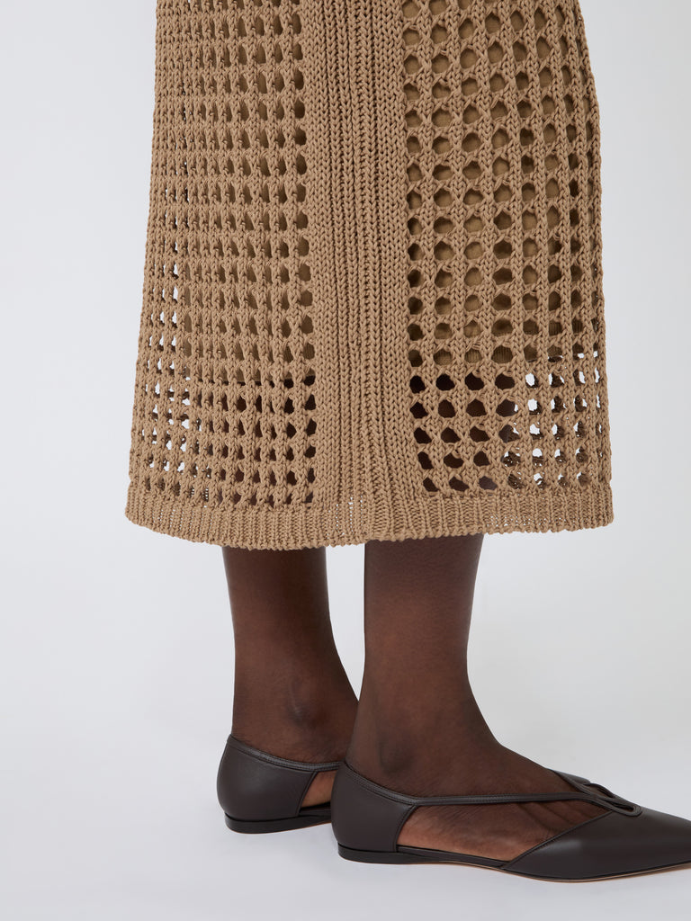 max mara mesh cotton skirt for women