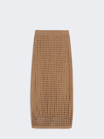max mara mesh cotton skirt for women