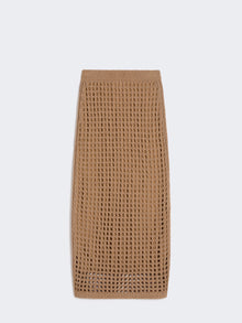 Mesh Cotton Skirt for Women - Desert - Max Mara UAE