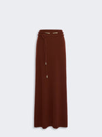 max mara long cashmere yarn skirt for women