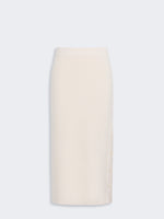 max mara wool and cashmere yarn pencil skirt for women