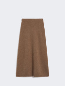 Stretch cashmere yarn skirt