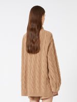 Camel yarn overshirt
