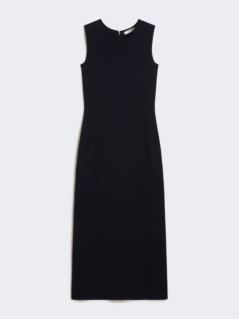 max mara viscose crêpe sheath dress