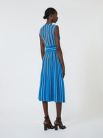 max mara sleeveless viscose yarn dress for women