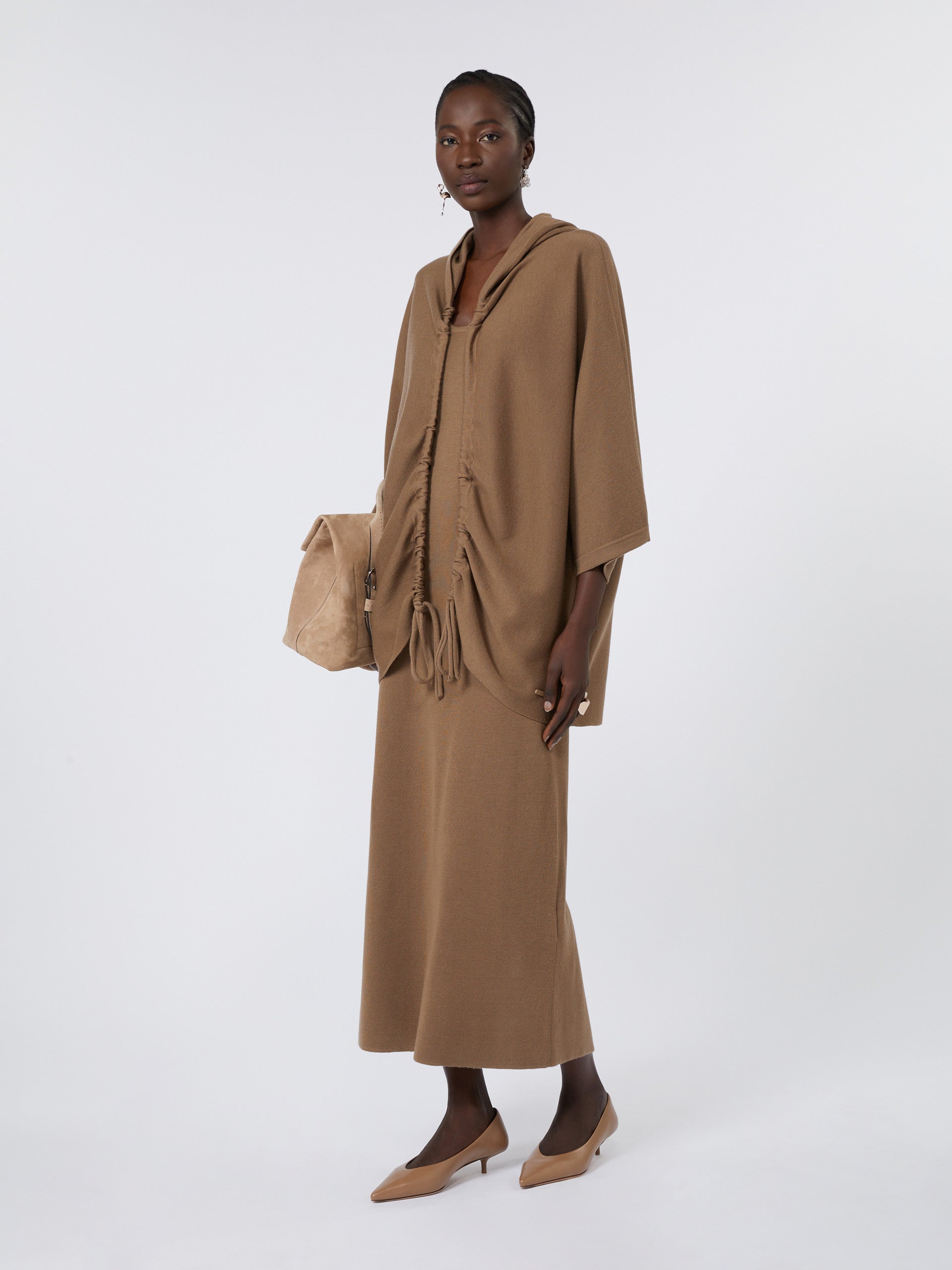max mara slim-fit wool dress for women