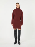 max mara short wool and cashmere yarn dress for women
