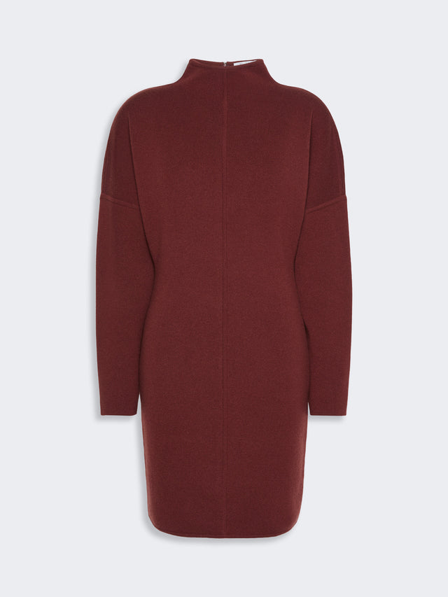max mara short wool and cashmere yarn dress for women