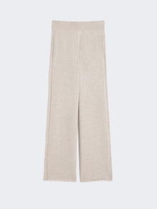 Cashmere yarn trousers