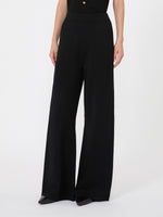 max mara viscose crepe trousers for women