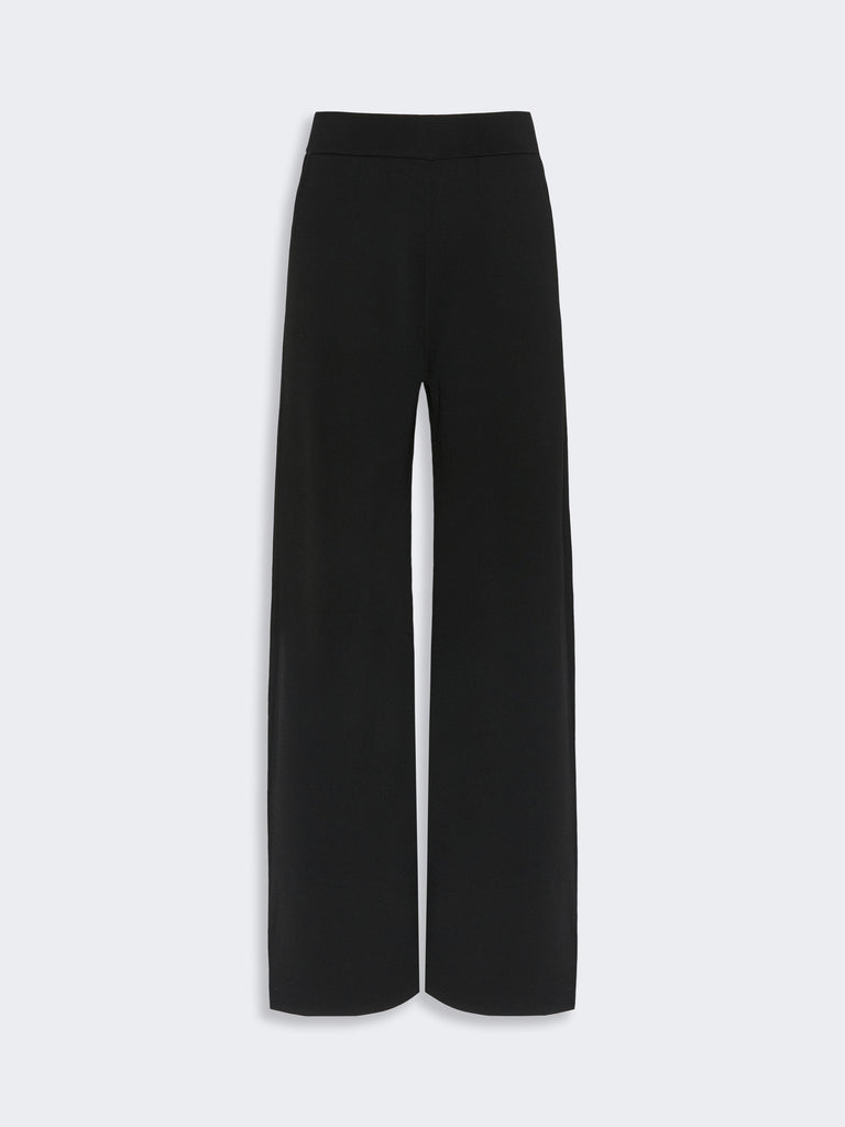 max mara viscose crepe trousers