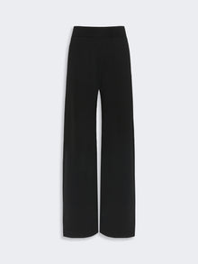 Viscose Crepe Trousers for Women - Black - Max Mara UAE