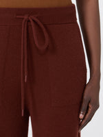 max mara wide cashmere yarn trousers for women