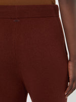 max mara wide cashmere yarn trousers for women