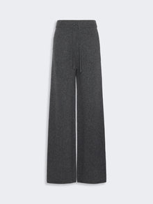 max mara wide cashmere yarn trousers for women