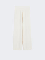 Cashmere Jogging Trousers for Women - White - Max Mara UAE