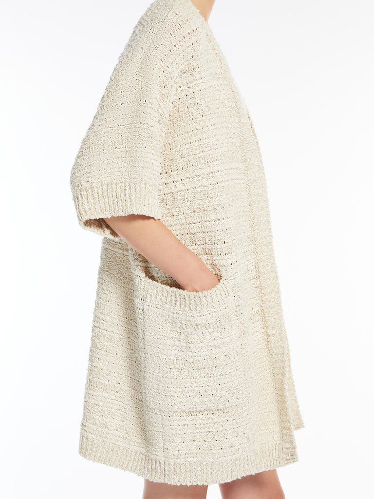Cotton blend cardigan
