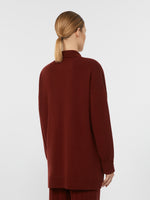 Wool And Cashmere Shirt Jacket for Women - Raspberry - Max Mara UAE
