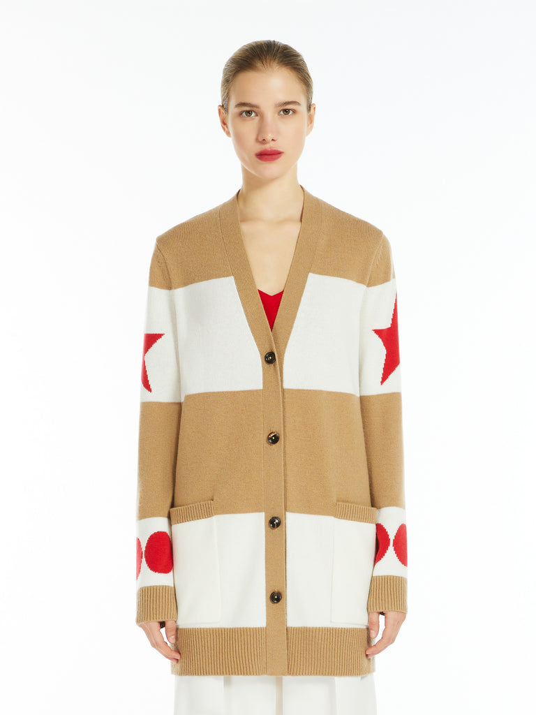 Wool and cashmere cardigan