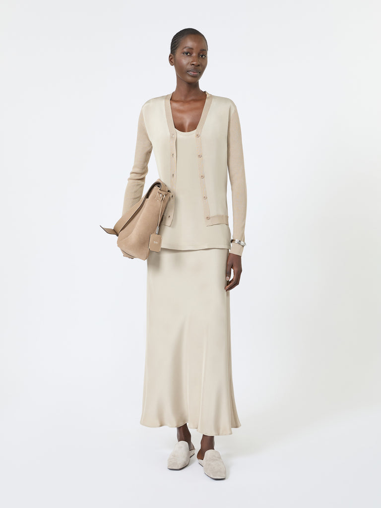 max mara cashmere and silk cardigan