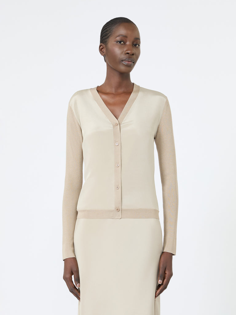 max mara cashmere and silk cardigan