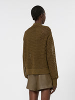 max mara cotton cordonnet cardigan for women