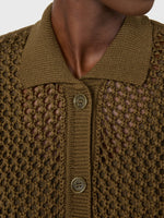 max mara cotton cordonnet cardigan for women
