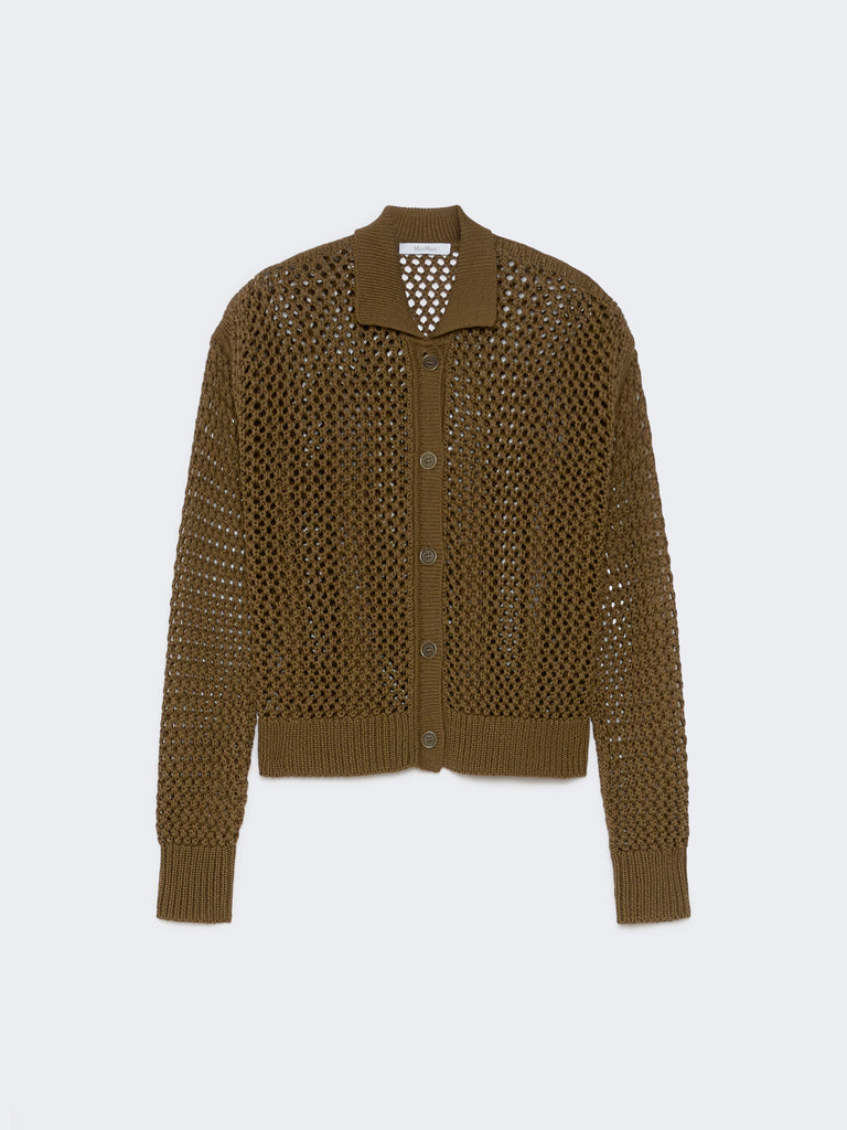 max mara cotton cordonnet cardigan