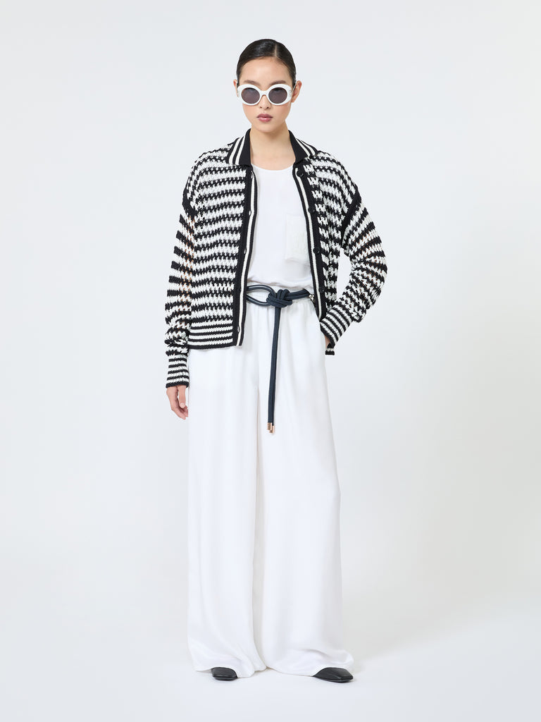 max mara cotton cordonnet cardigan