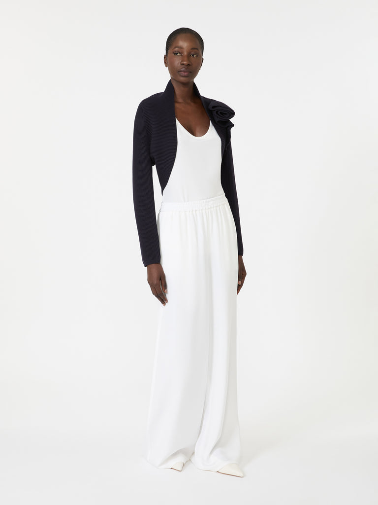 max mara viscose yarn shrug