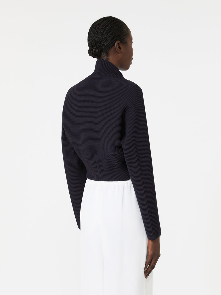 max mara viscose yarn shrug