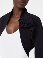 max mara viscose yarn shrug for women