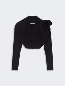 Viscose Yarn Shrug for Women - Ultramarine - Max Mara UAE