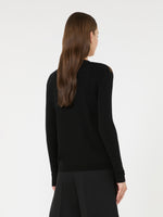 max mara printed wool and silk yarn cardigan for women