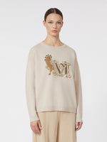 max mara oversized wool and cashmere sweater for women