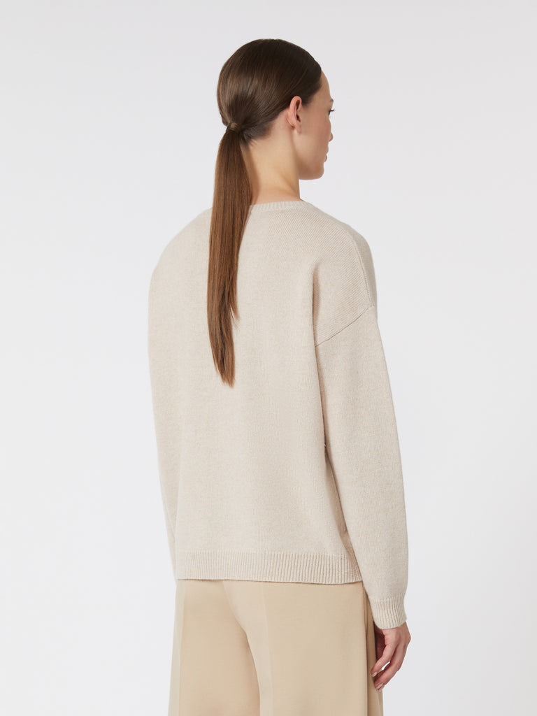 max mara oversized wool and cashmere sweater