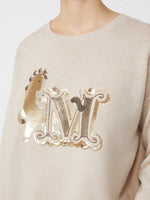 max mara oversized wool and cashmere sweater for women