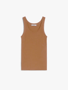 Ribbed Wool Top for Women - Camel - Max Mara UAE