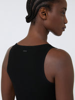 max mara viscose-blend yarn top for women