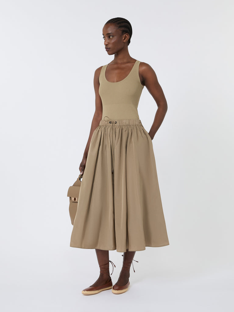 max mara viscose-blend yarn top