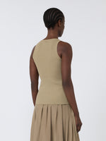 max mara viscose-blend yarn top for women