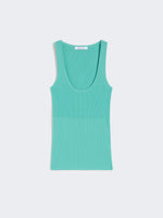 max mara viscose-blend yarn top for women