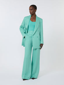 max mara viscose-blend yarn top for women