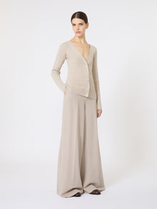 Wool And Cashmere Jumper for Women - Beige - Max Mara UAE