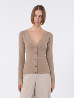 Wool And Cashmere Jumper for Women - Sand - Max Mara UAE