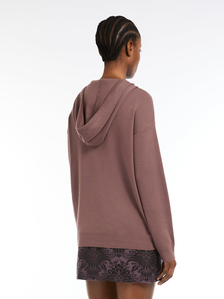 max mara wool knit sweatshirt