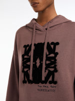 Wool Knit Sweatshirt for Women - Mauve - Max Mara UAE
