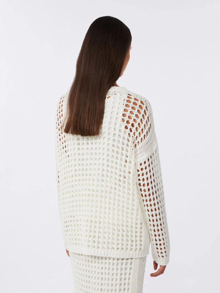 max mara cotton mesh jumper